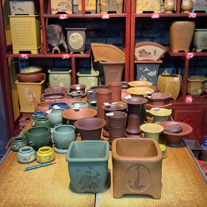 紫砂花盆岚*紫砂文化