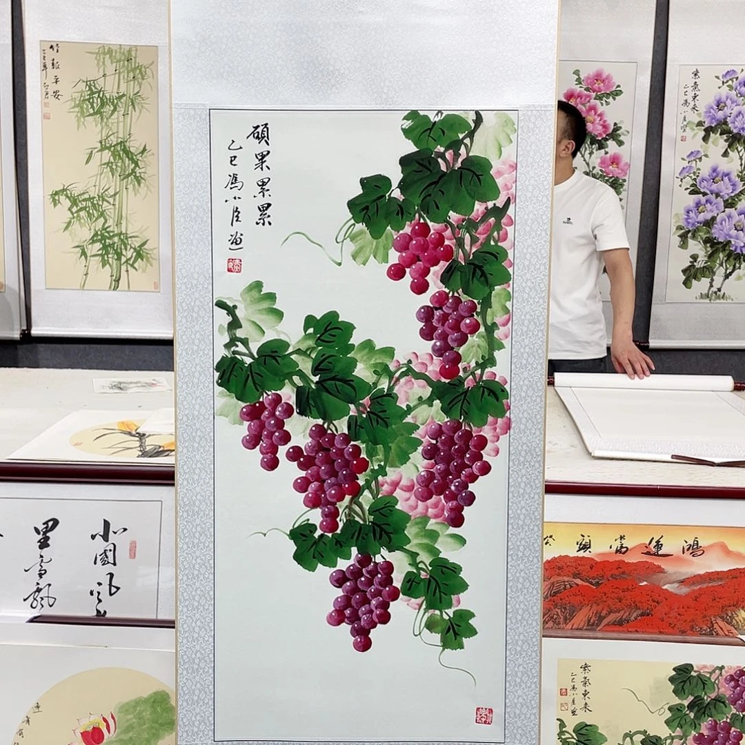 国画手绘作品手绘作品