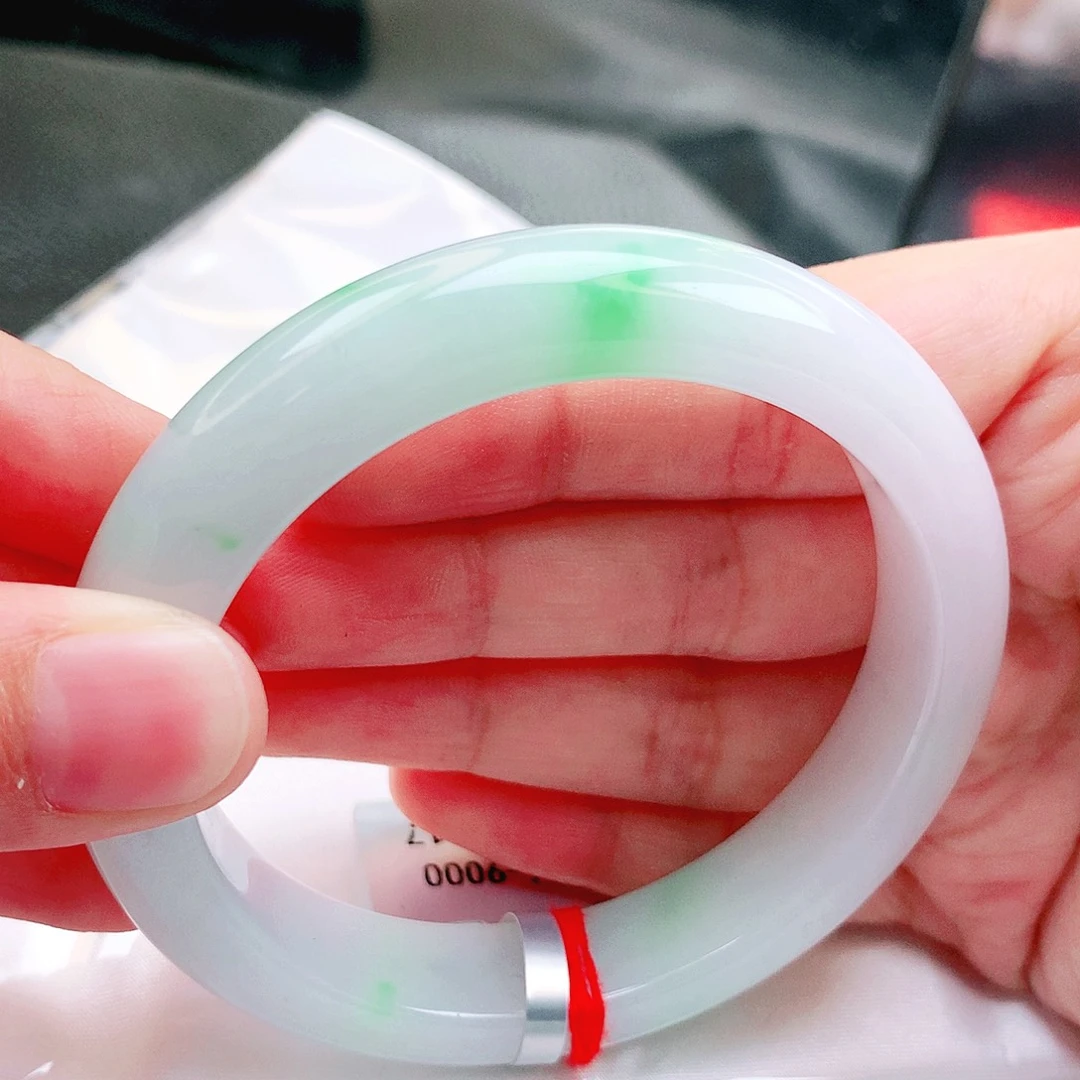 翡翠未镶嵌手镯缅甸天然a货翡翠手镯