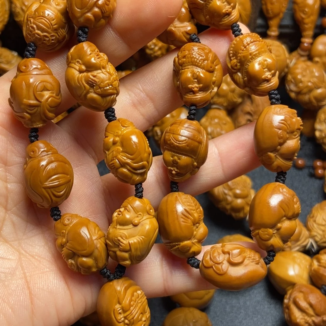 【闪购商品】手串/手链橄榄核财神手持