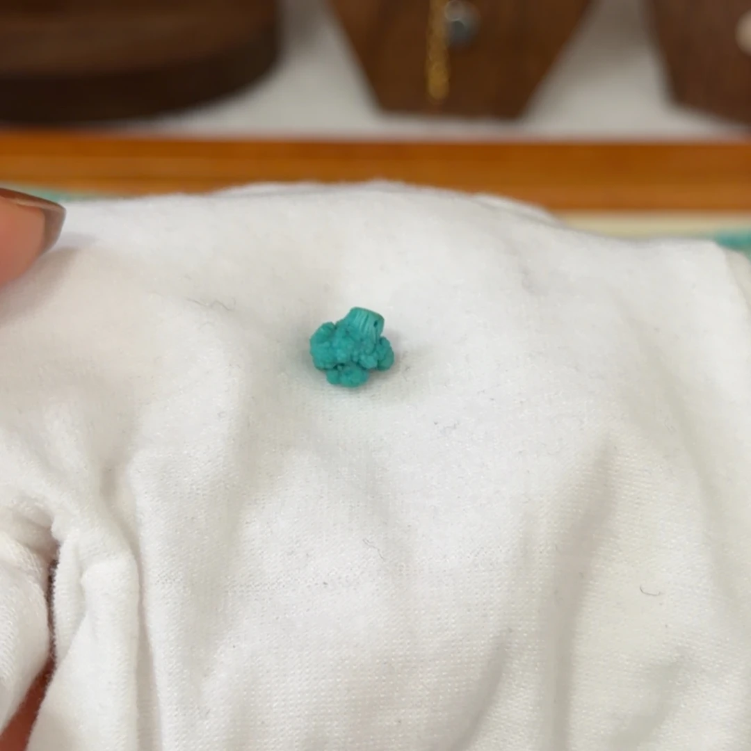 绿松石银S925镶嵌绿松石