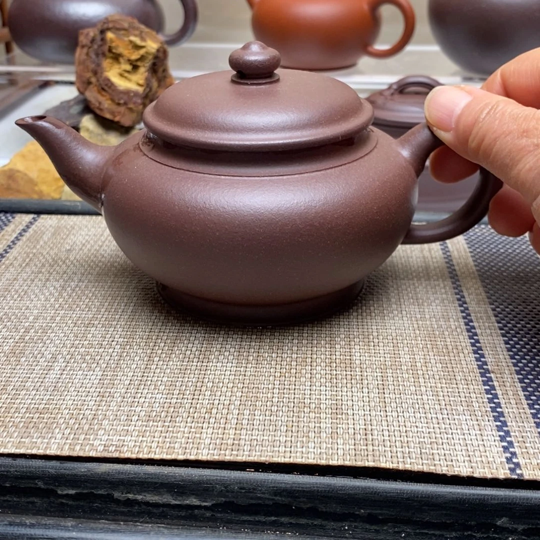 紫砂茶壶零添加中槽青260毫升