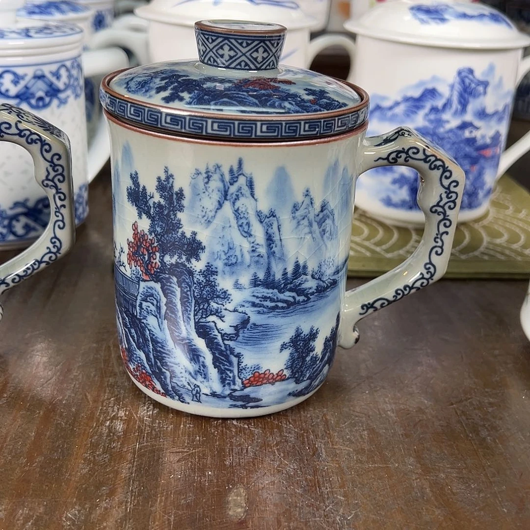 景德镇陶瓷高温陶瓷办公杯