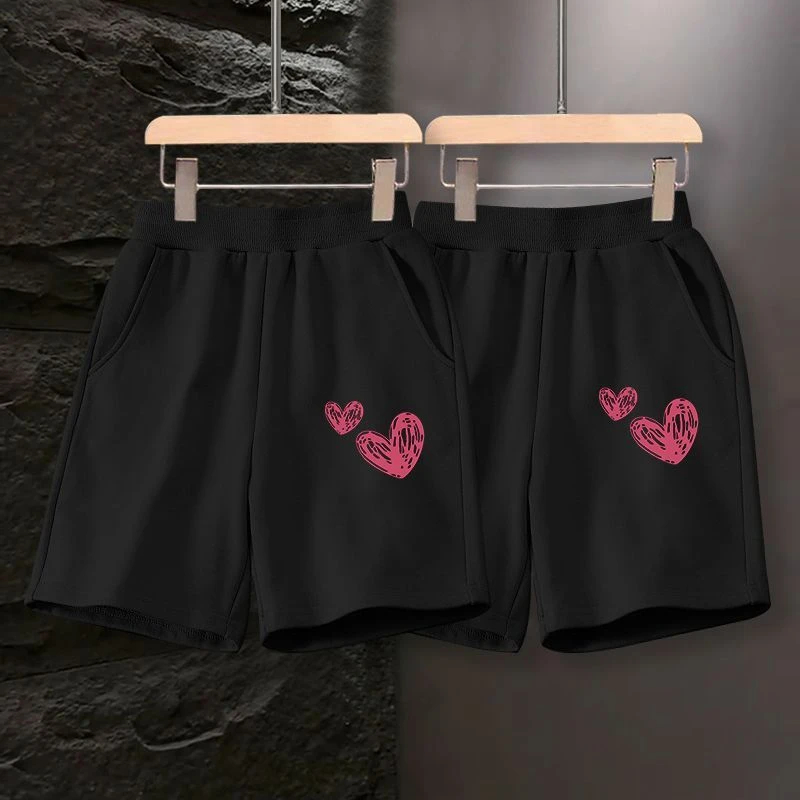 儿童纯棉短裤夏装2024新款卡通印花五分裤透气吸汗宝宝外穿裤