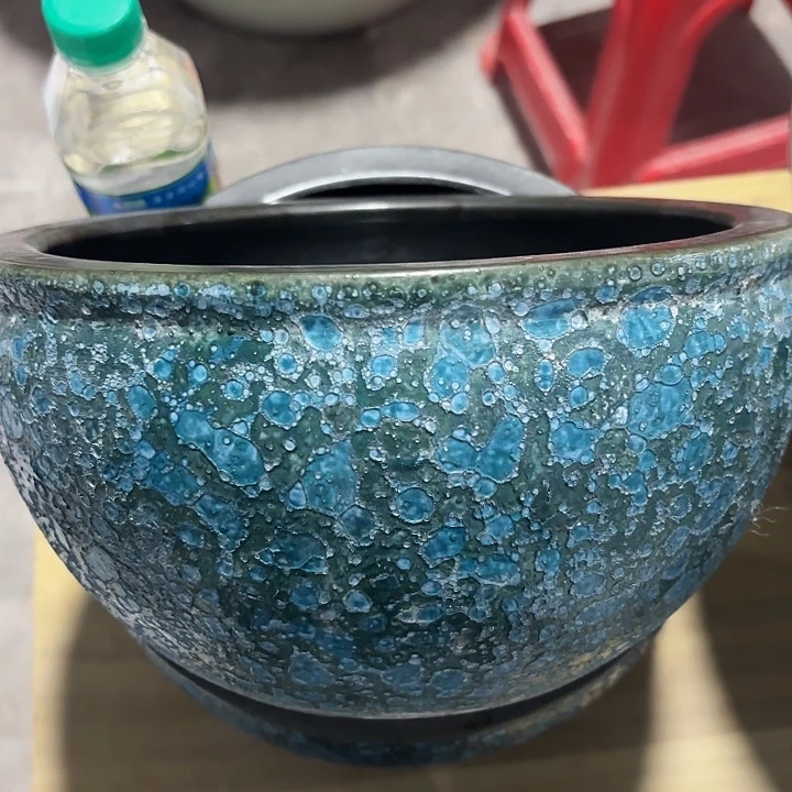 陶瓷鱼缸绿色泡尺寸24-13