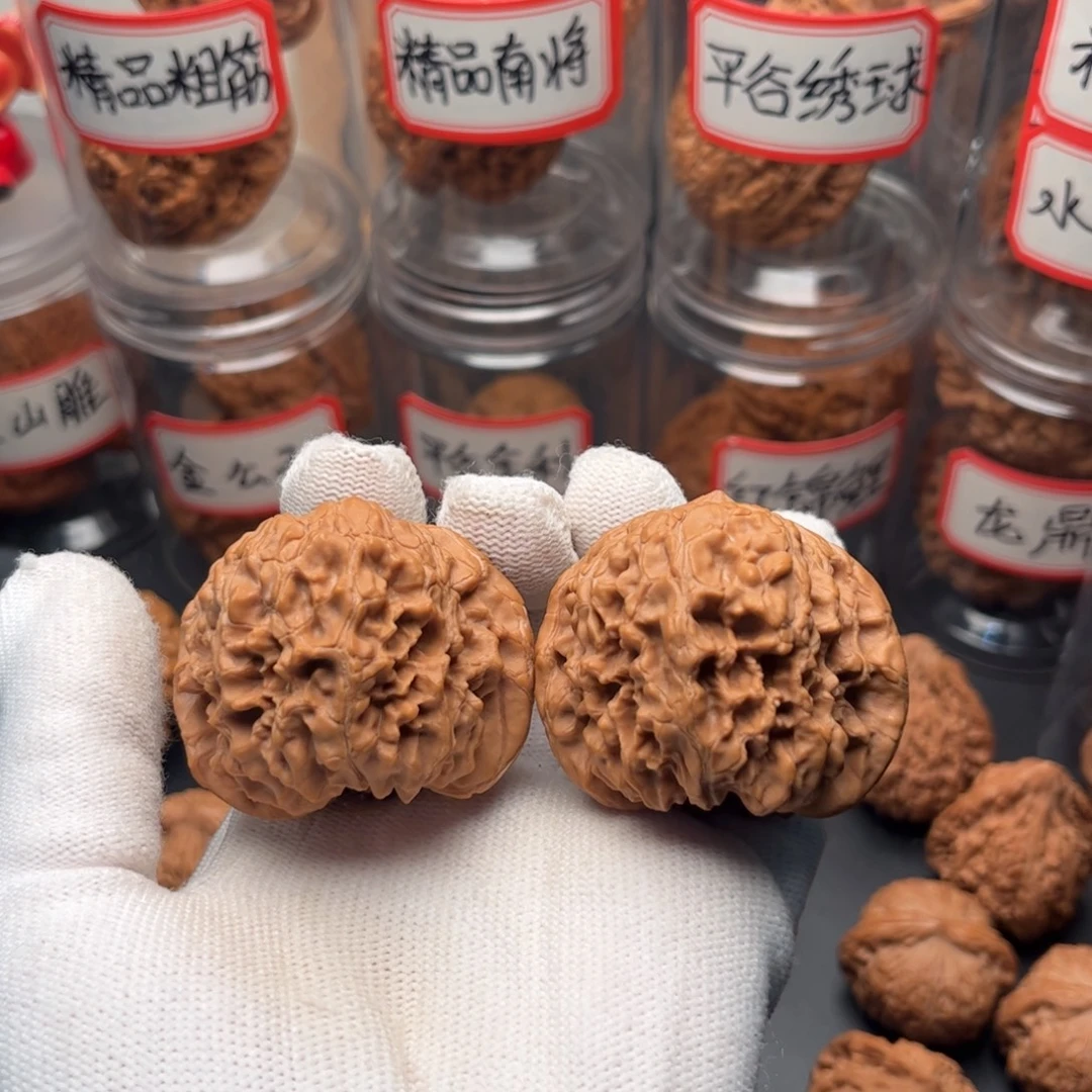 把件文玩核桃46精品和尚头