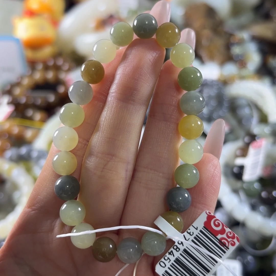 和田玉未镶嵌手串154