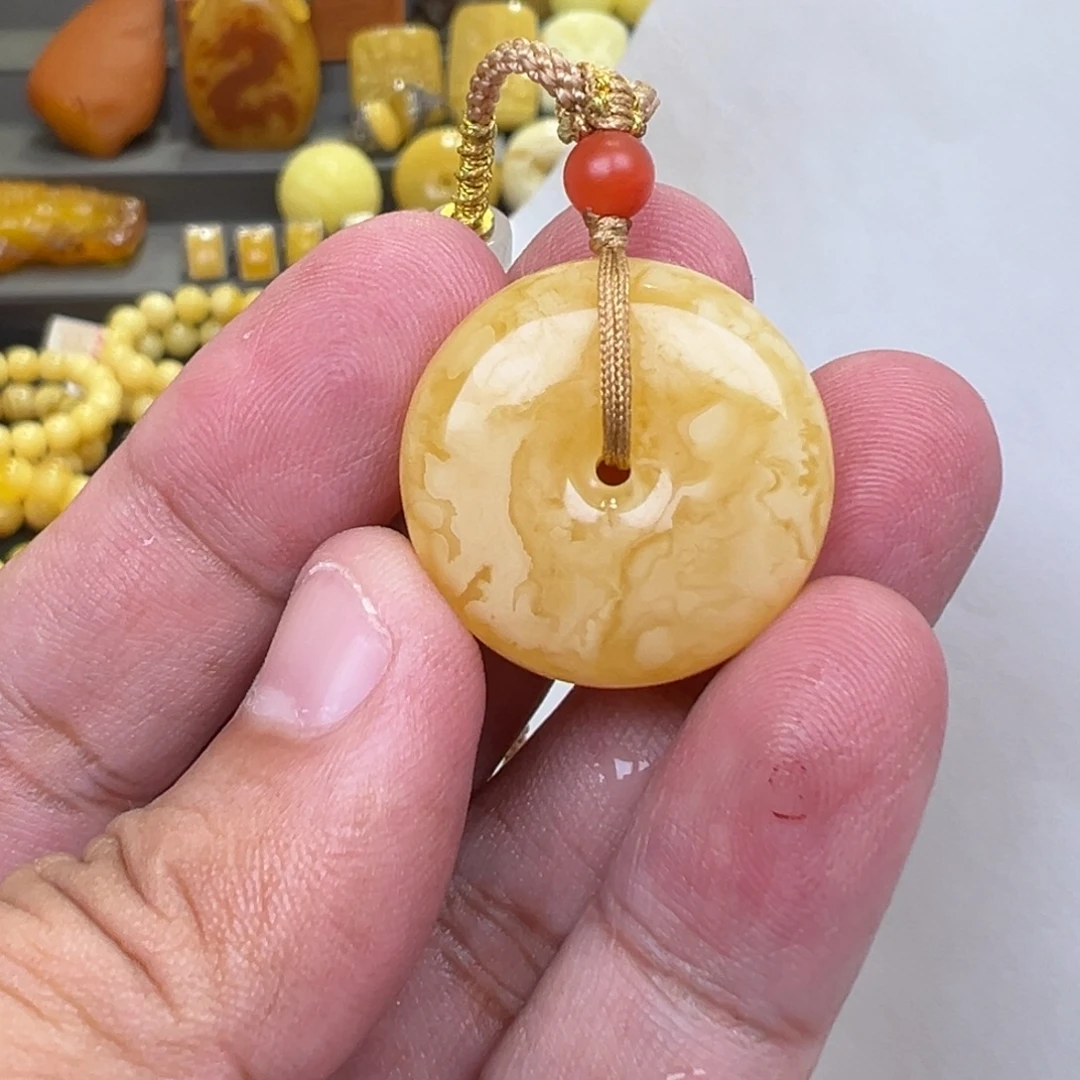 蜜蜡未镶嵌珠宝奇石4.6克