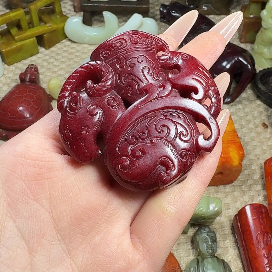 白玉菩提吊坠挂件