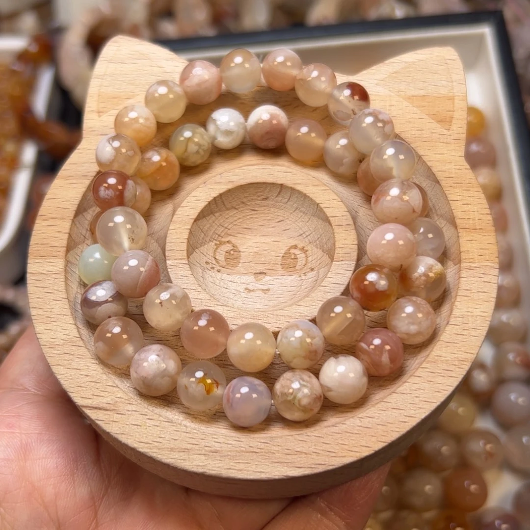 未镶嵌玛瑙/玉髓珠宝半成品