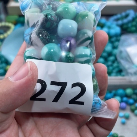 未镶嵌菱锰矿珠宝半成品