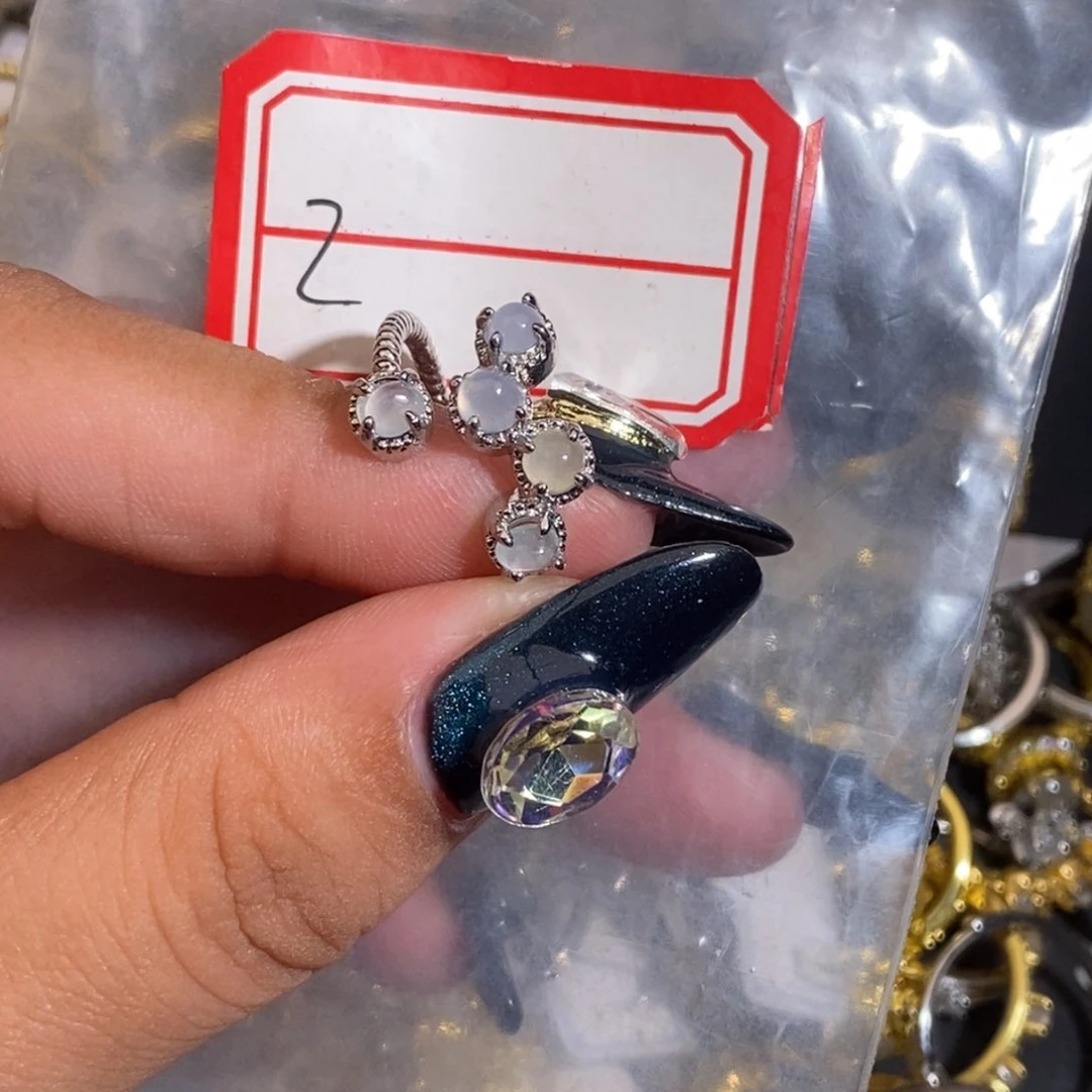翡翠戒指合金翡翠首饰