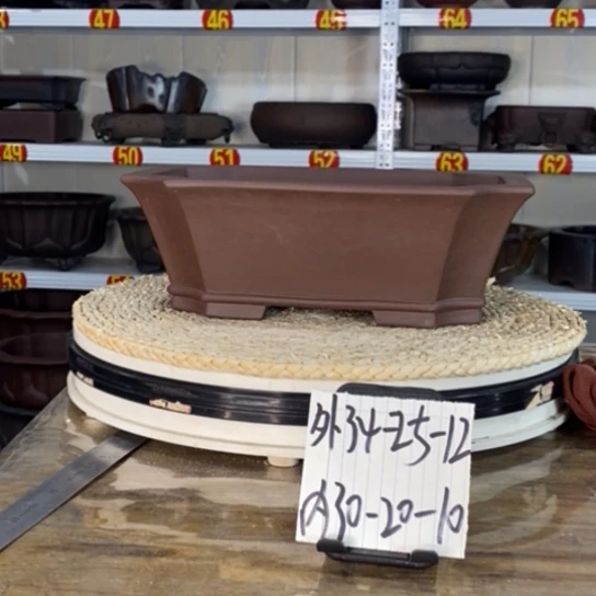 花盆紫砂宜兴紫砂花盆产地直销