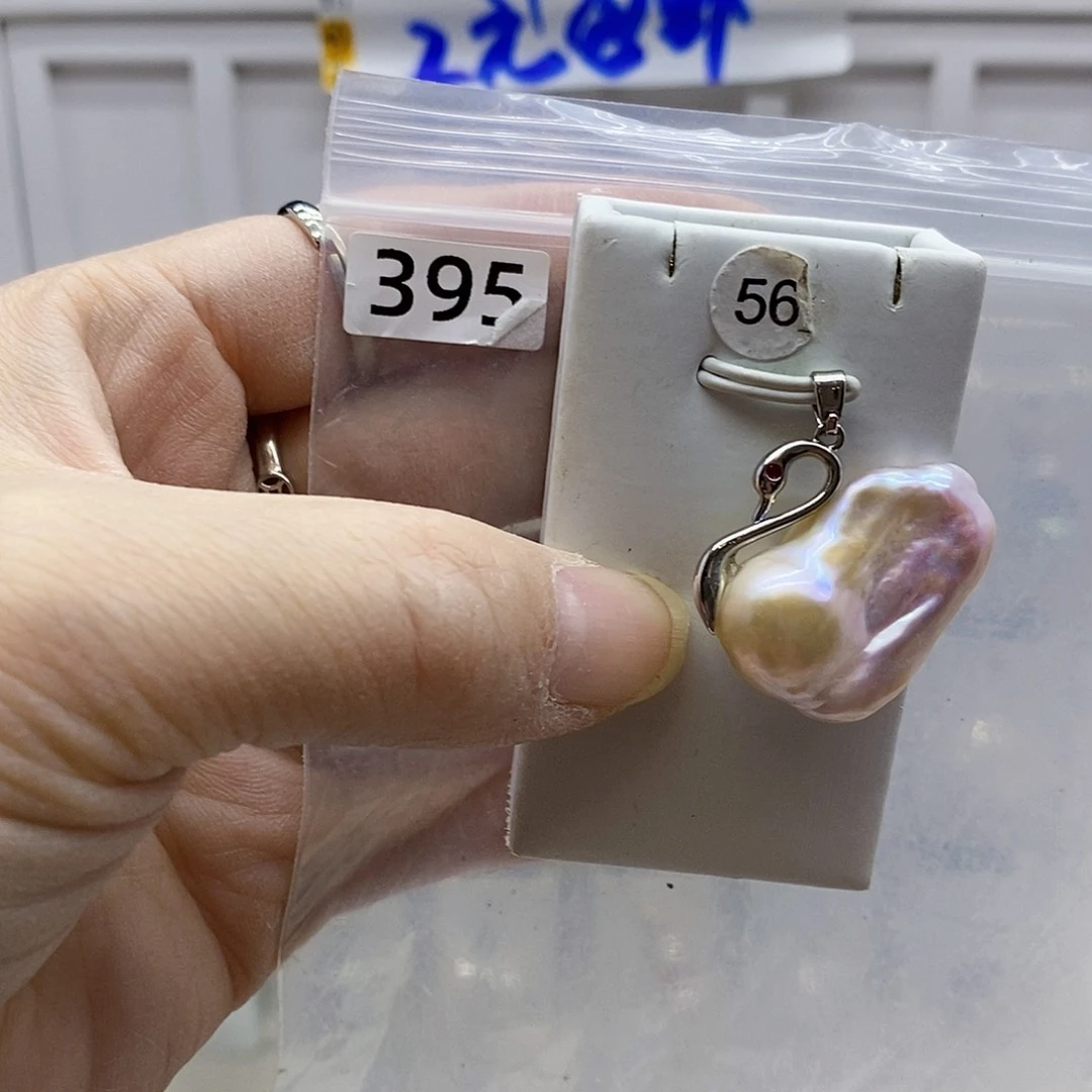 颈饰合金淡水珍珠