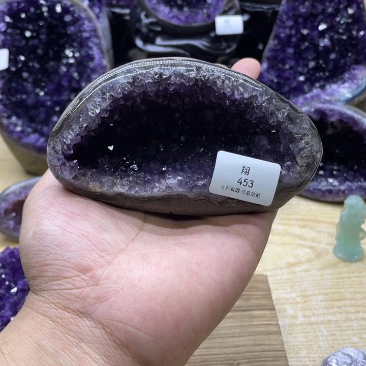 未镶嵌大型摆件（非配饰）紫晶