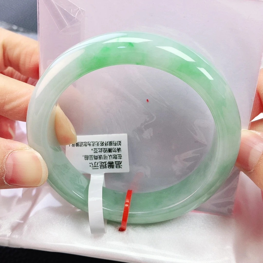 未镶嵌手镯翡翠56圈