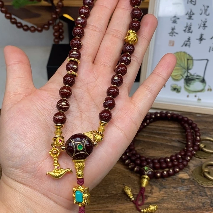 吊坠凤眼菩提8.5 满配手持