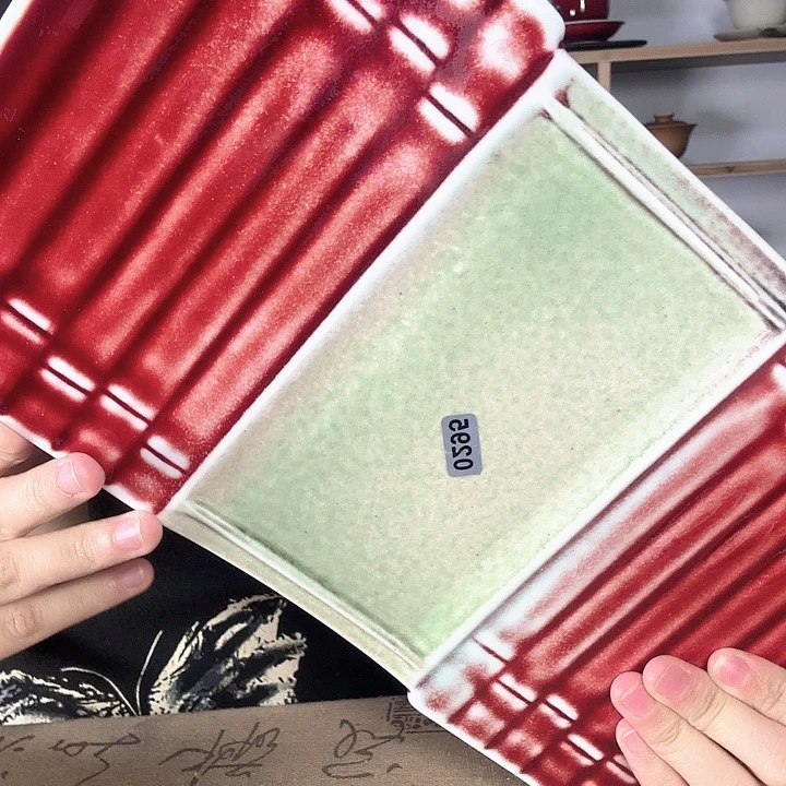 瓷片景德镇郎红陶瓷