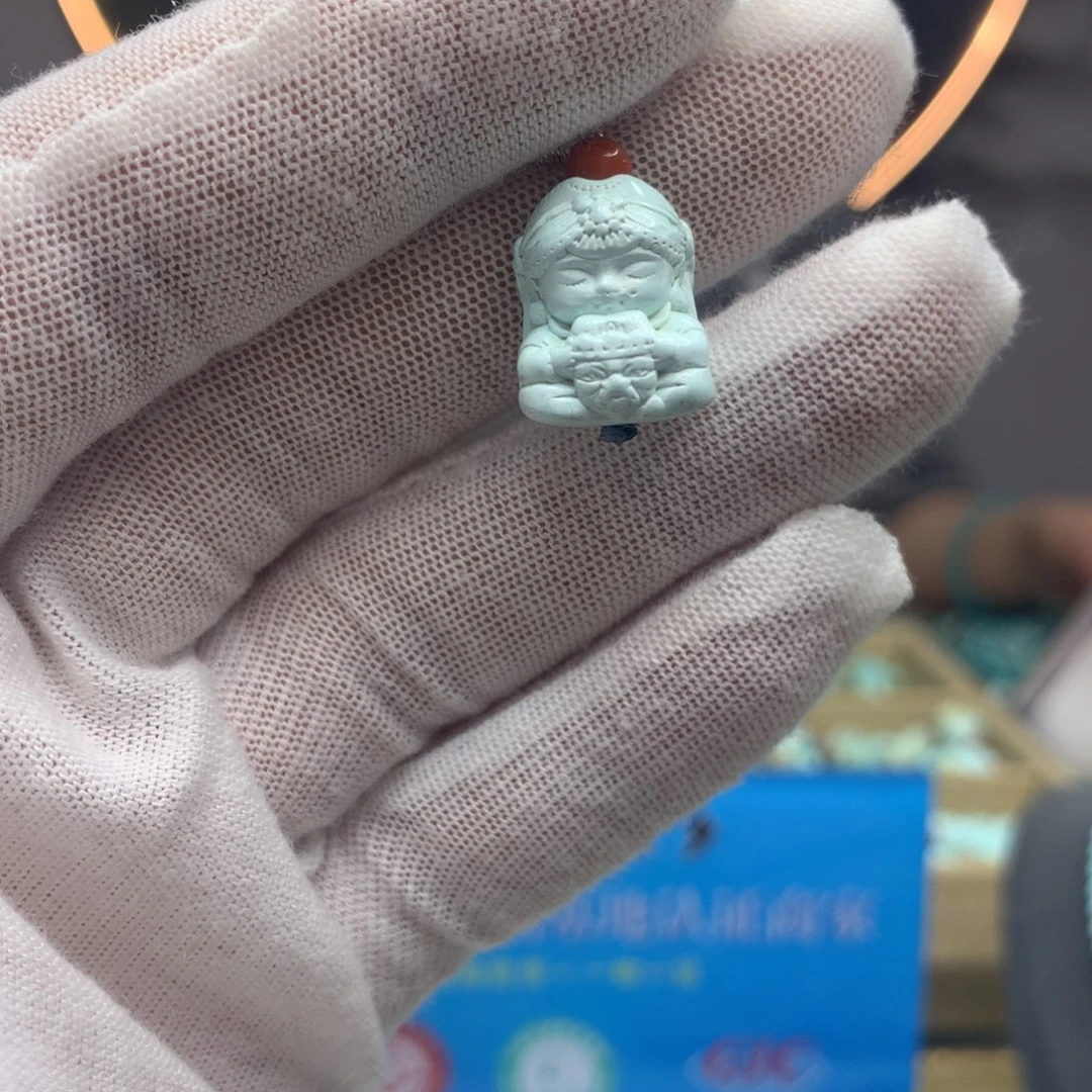 绿松石挂件未镶嵌