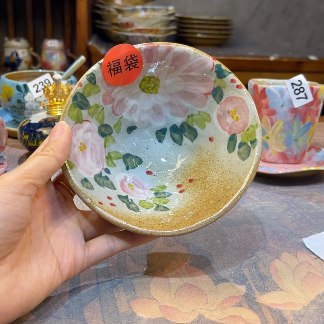 瓷片天**语景德镇手工手绘