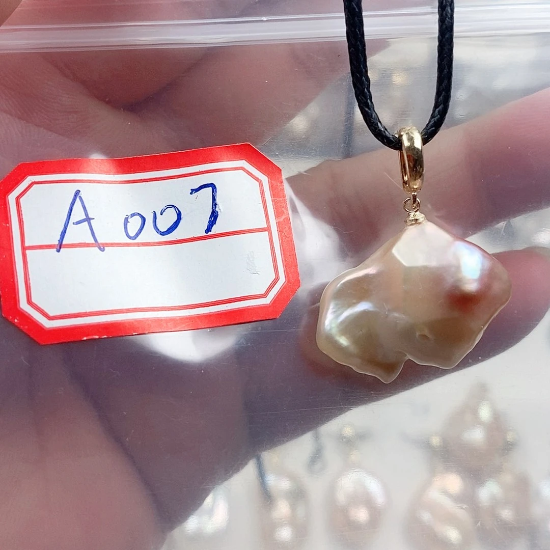 淡水珍珠未镶嵌颈饰007