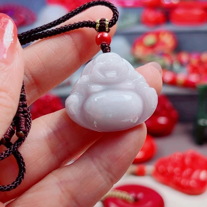 翡翠颈饰未镶嵌多样性发货一件