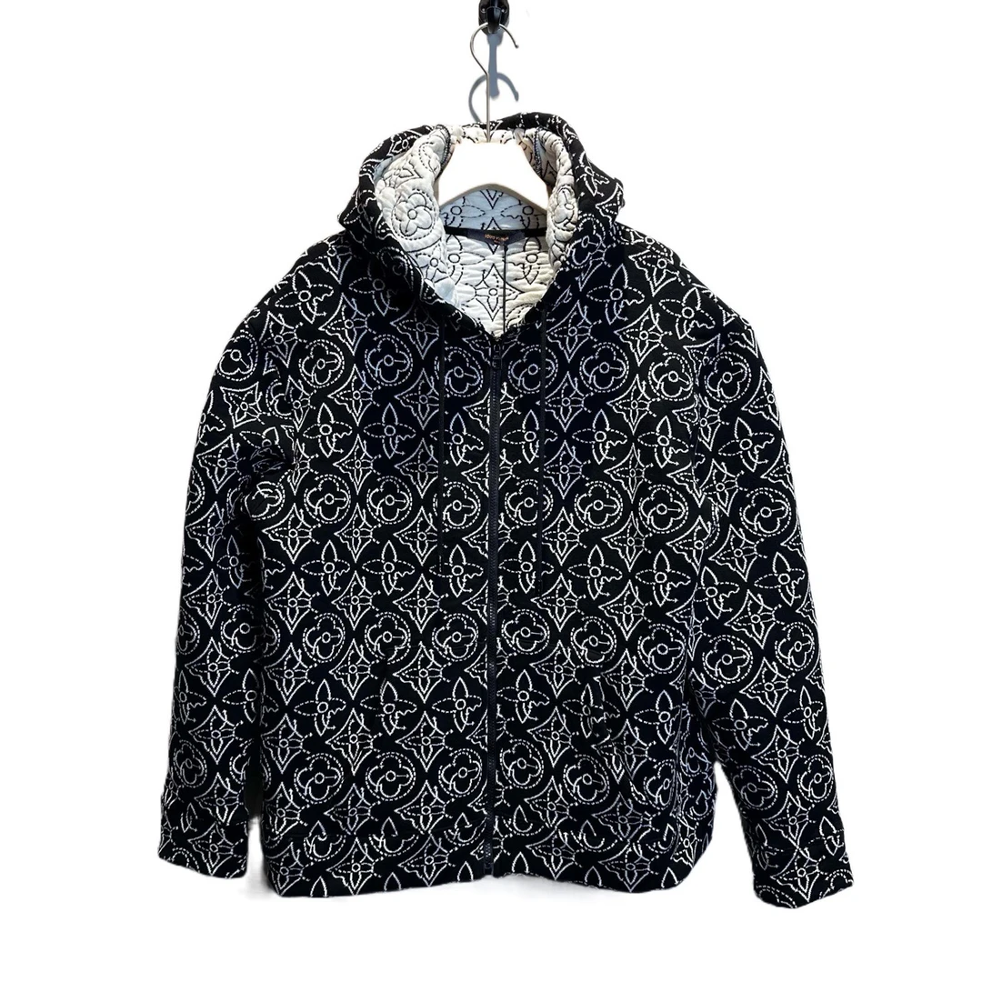 未使用 LouisVuitton/路易威登 Lv三花满印连帽外套/全新/2xl