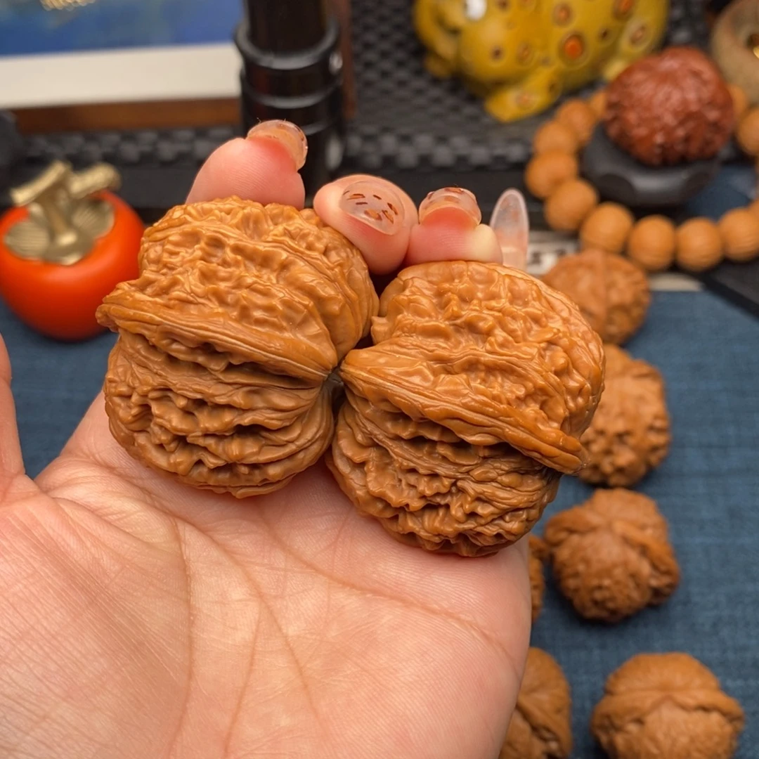 风***东吊坠文玩核桃全品楼子43尺