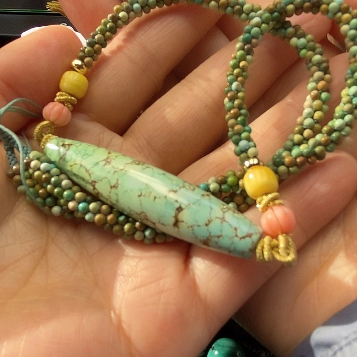 绿松石未镶嵌配饰