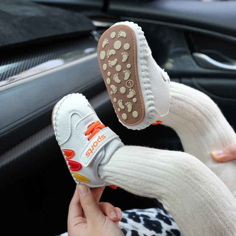 婴儿鞋软底学步鞋春秋款6-12个月9男女宝宝鞋防滑0-1岁新生儿鞋子