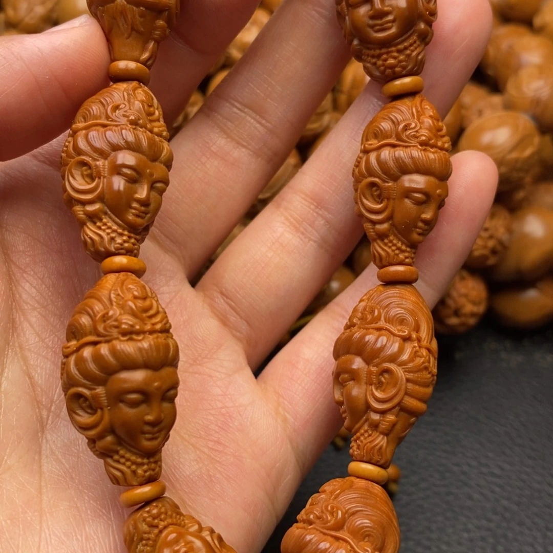 橄榄核手串观音手串