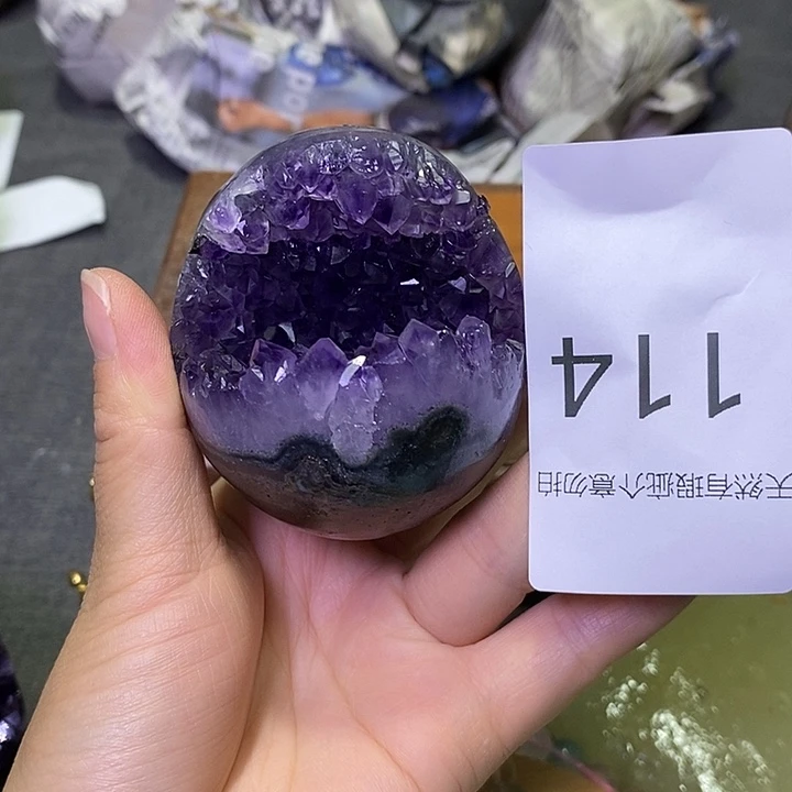 未镶嵌珠宝半成品紫晶