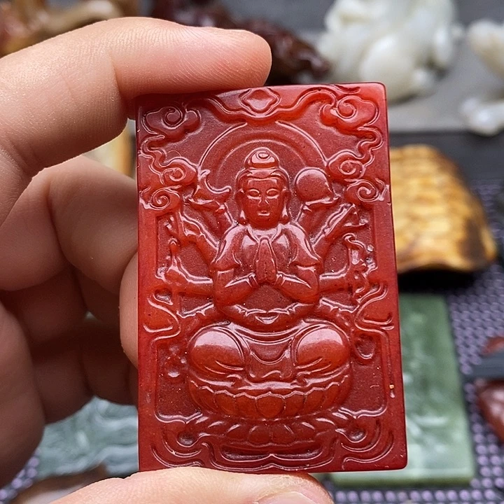 未镶嵌蛇纹石玉颈饰