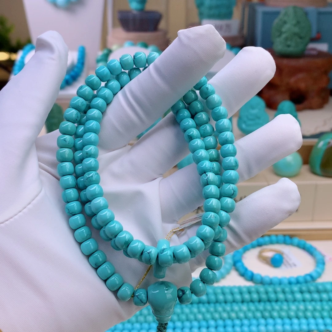 绿松石未镶嵌挂件