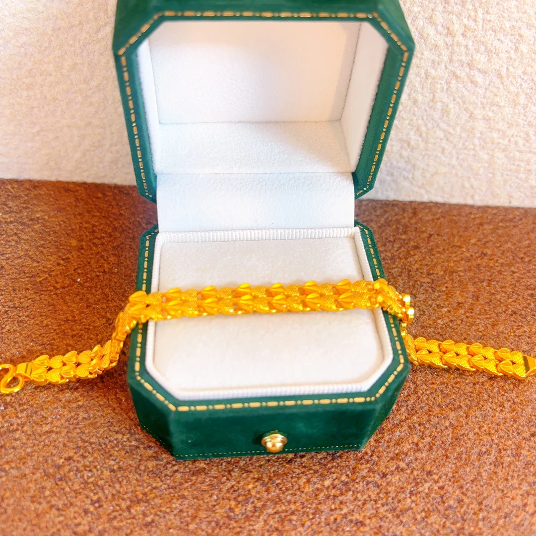 20385爆闪双排爱心时尚手链