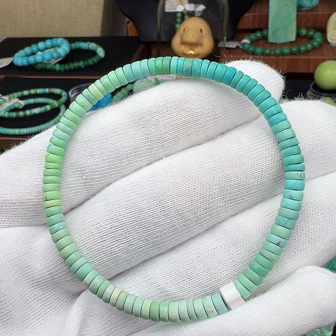 绿松石未镶嵌绿松石主播璐璐