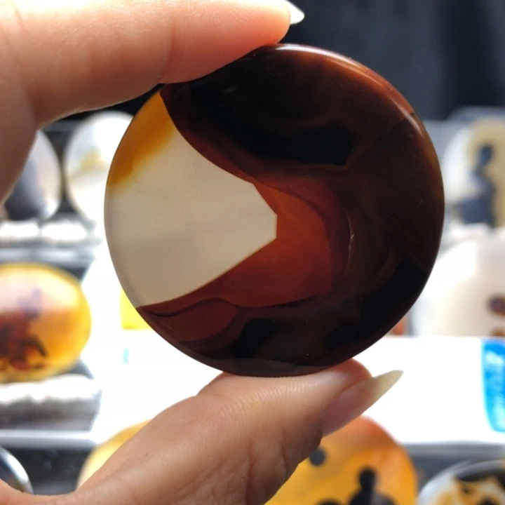 合金玛瑙/玉髓珠宝奇石121有瑕