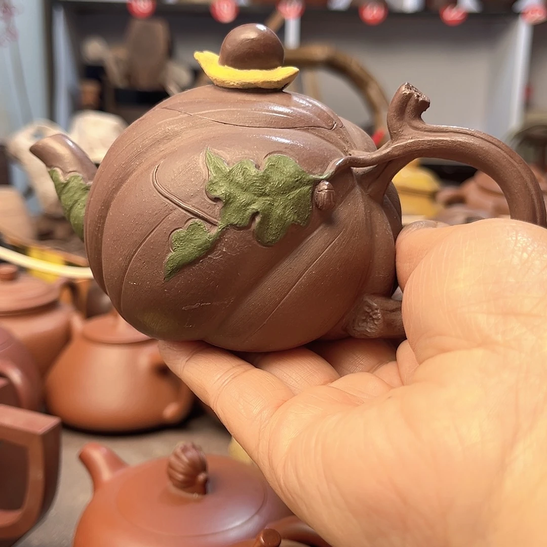 紫砂茶壶全手工制作和半手工制作