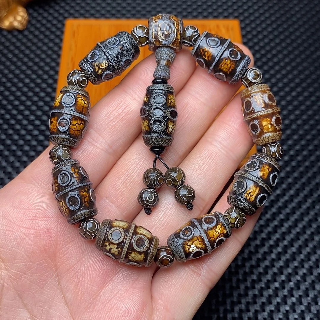 观***涛玛瑙/玉髓未镶嵌手链