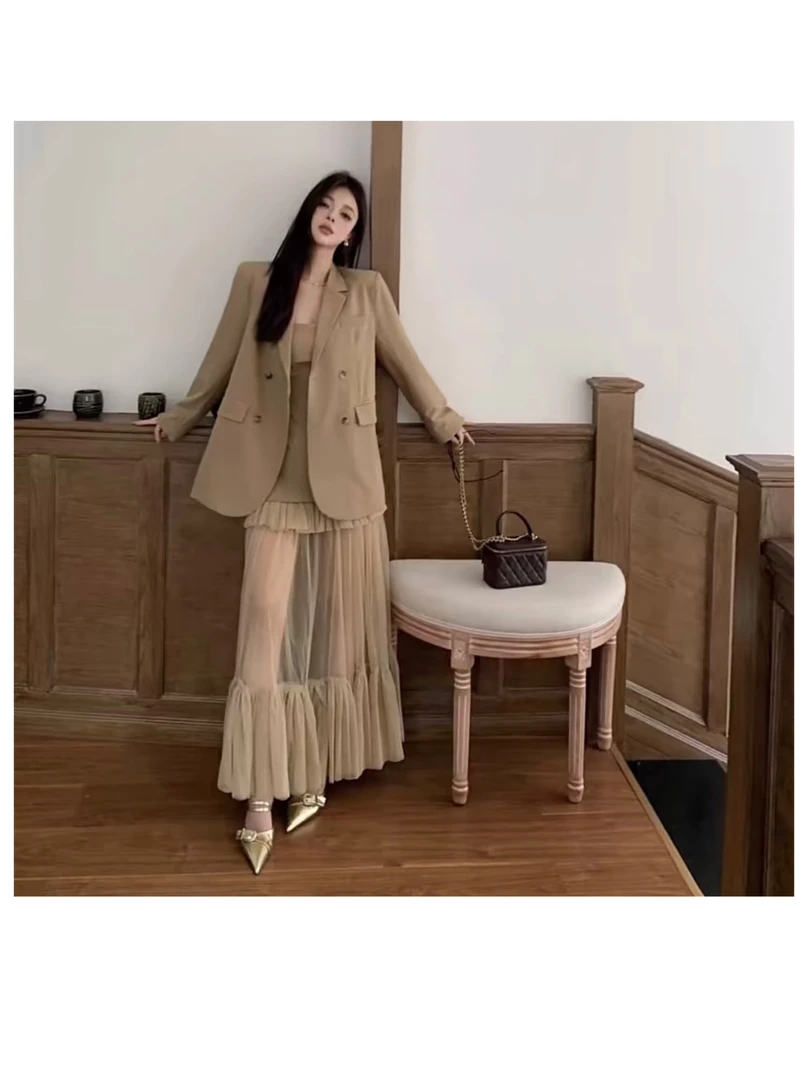 清言家新款1505时尚套装肩带两件套