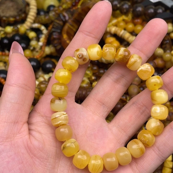 琥珀未镶嵌珠宝奇石