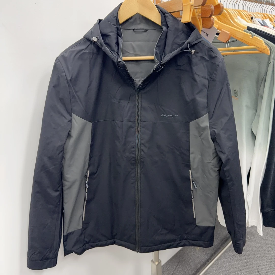 可拆帽！三标全！轻薄羽绒服男款秋冬连帽保暖外套