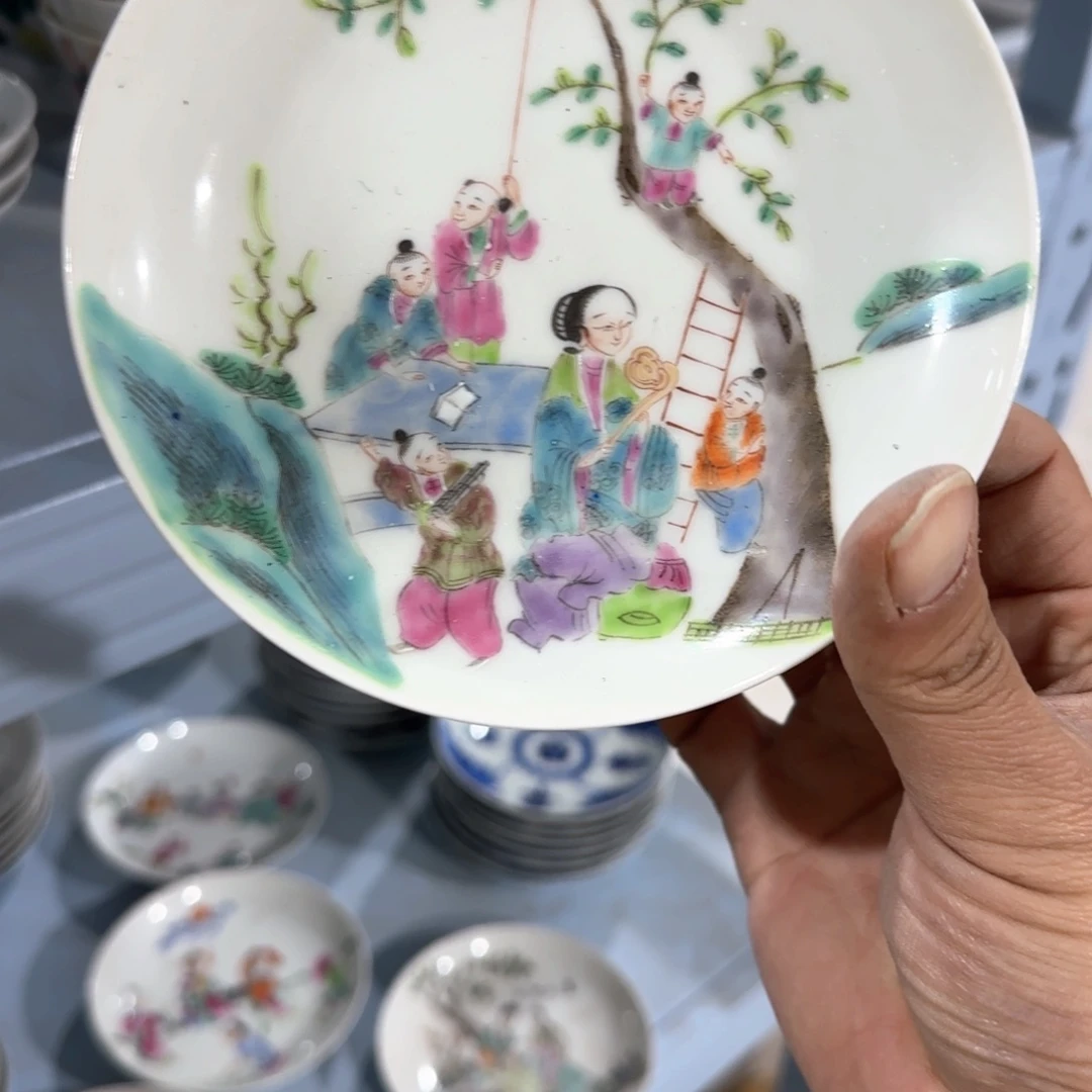 瓷片瓷器等艺术家都以精湛手法