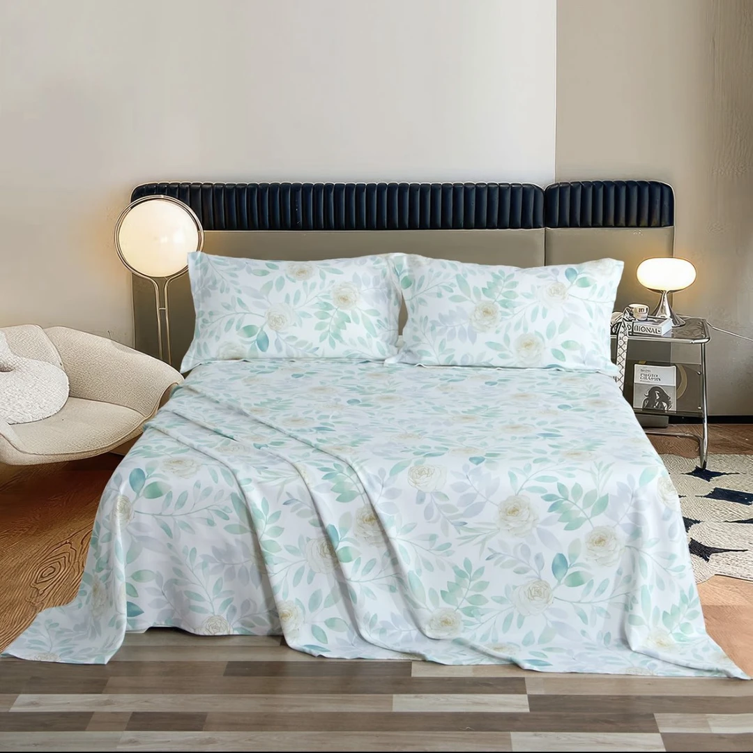 重磅竹纤维三件套（涵）夏天软凉席吸汗透气凉爽