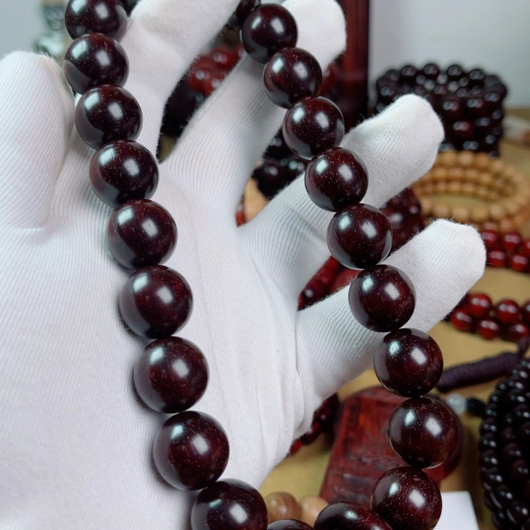 手串/手链小叶紫檀1.6高油润拆房老料多星手持