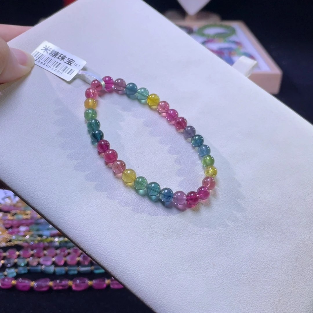 未镶嵌手链碧玺A17碧玺手链