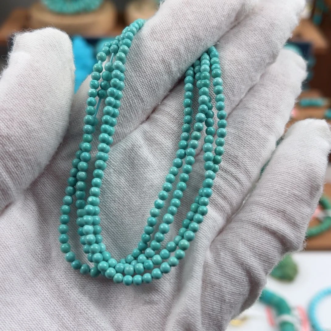 未镶嵌绿松石尺寸2.5mm