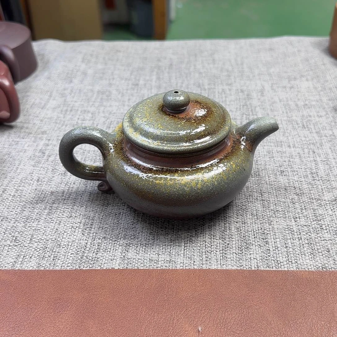 茶壶紫砂民间手艺人全手工制作