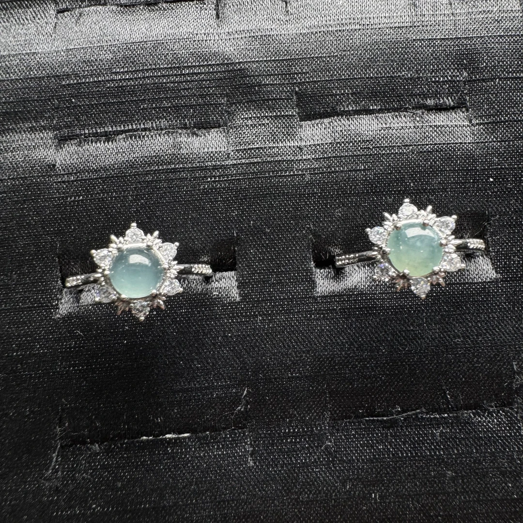 『手镯七仙女』翡翠蛋面戒指/586301/多样性发 一件