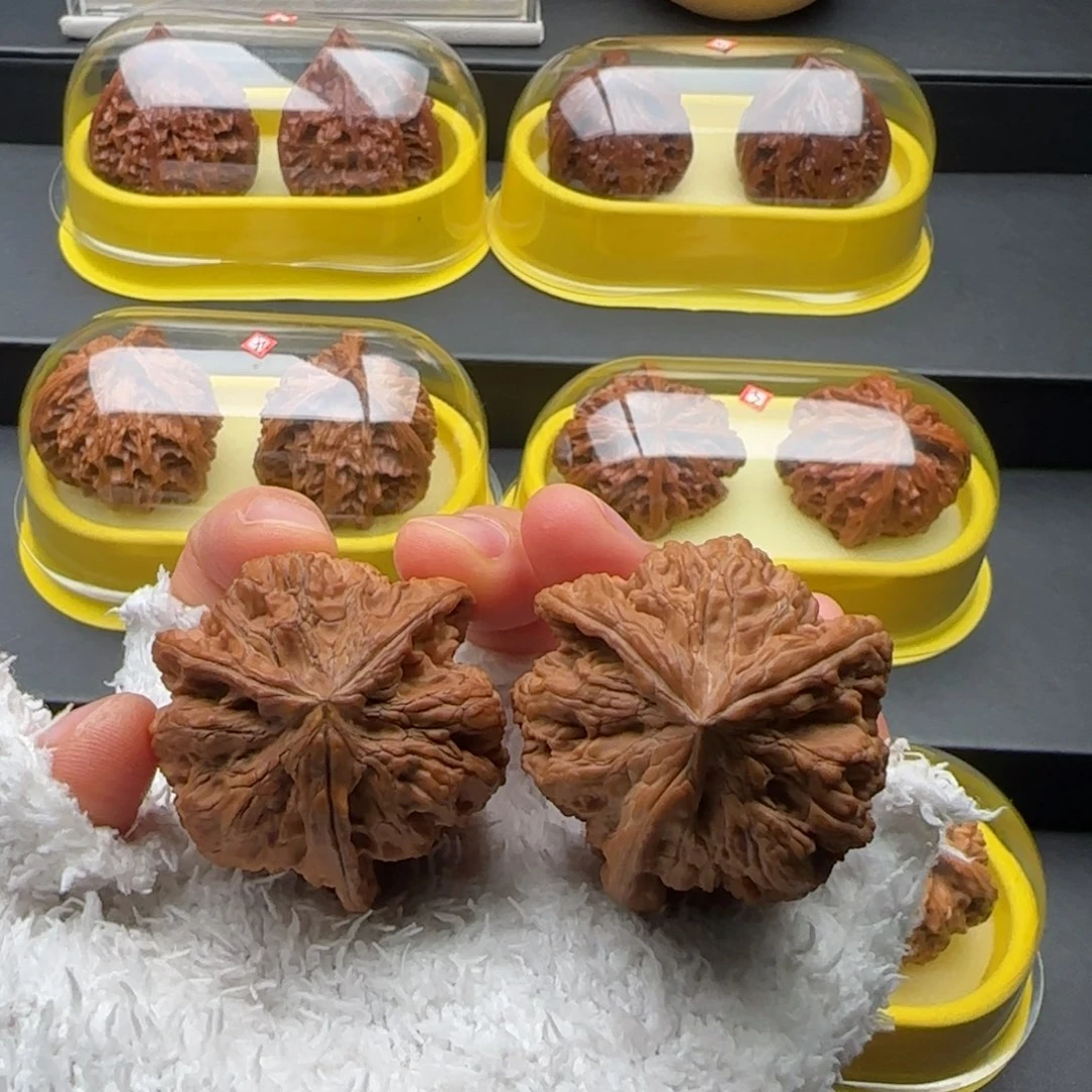 文玩核桃把件将军膀全42